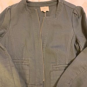 Stoned gray jacket from loft